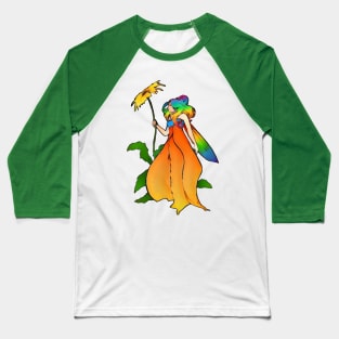 Garden Fairy Baseball T-Shirt